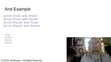 PY06 - STEM Programming with Python - Chapter 6 - Boolean Expressions, Truth Tables, and Comparisons