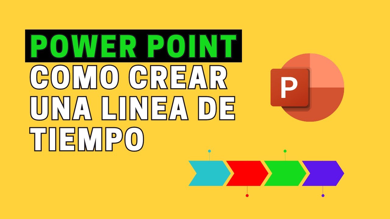 Como crear una linea de tiempo facil y r pido en power point youtube