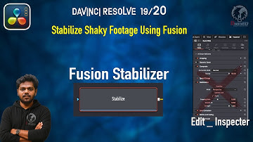 Perfect Stabilize Shaky Footage Using Fusion in DaVinci Resolve | Smooth Video Tutorial