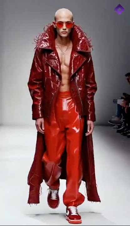 MIRA KRUZ  Glossy Reds - AlFashionCatwalk #0208