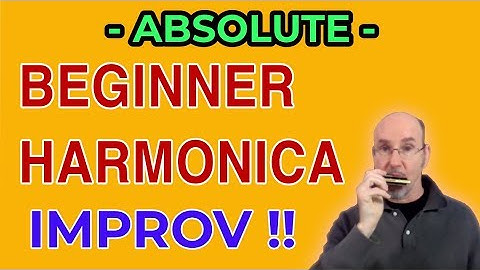 ABSOLUTE BEGINNER HARMONICA Jamming: 1st Position Major Scale
