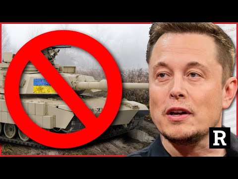 Elon Musk just shutdown Ukraine's military with this one move | Redacted with Clayton Morris