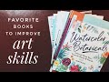 Best Art Books For Drawing, Painting, Watercolor, Acrylic, Oil, Nature Journaling, Bible Journaling