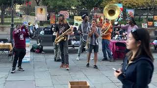 Street music in New Orleans on November 27Th 2022.