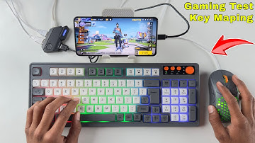 Keyboard or mouse se mobile phone me free fire PC(computer) ke jaise kaise khele full setup tutorial