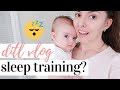 THE 4 MONTH SLEEP REGRESSION IS HERE | DAY IN THE LIFE WITH A NEWBORN AND A TODDLER 2020