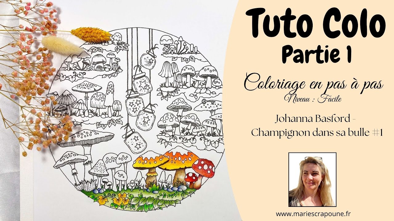 ASTUCE & TECHNIQUE DE COLORIAGE #1 Adulte Facile en pas à pas Johanna Basford Dégradé embellissement