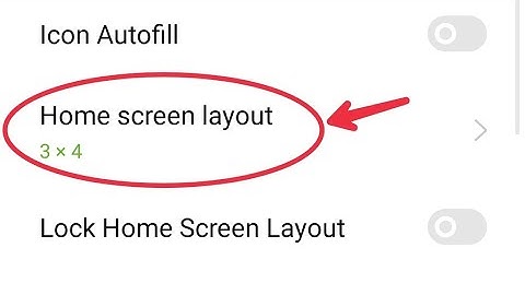 oppo A55 home screen setting, how to change home screen layout