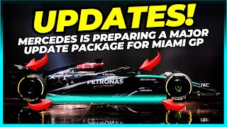 MERCEDES W15 WILL HAVE MANY CHANGES FOR THE MIAMI GP - FORMULA 1