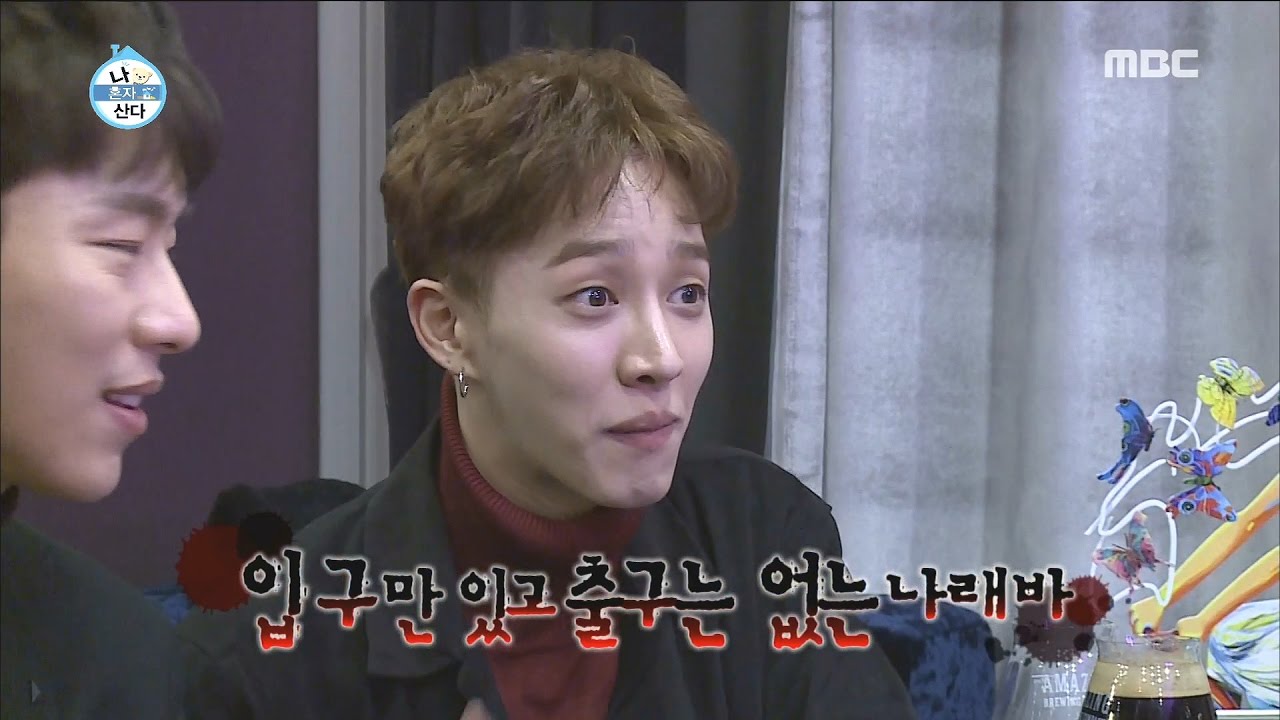 [I Live Alone] 나 혼자 산다 -  Lee Gigwang is scared 20170128