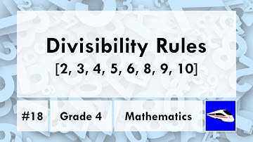 Divisibility Rules for 2, 3, 4, 5, 6, 8, 9, 10 | Grade 4 | Maths with Jayant