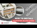 How to Install Telescopic Drawer Runner | Step-by-Step Guide for Smooth Drawer Slides | Handorf