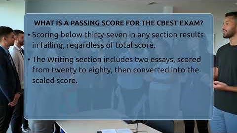 What Is A Passing Score For The CBEST Exam? - Aspiring Teacher Guide