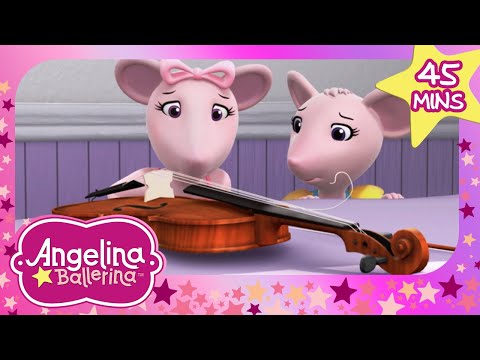Angelina and the Broken Fiddle | Cartoons For Kids | Full Episodes | Angelina Ballerina