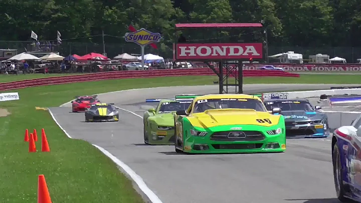 Tomy Drissi At Mid Ohio Sports Car Track Go Trans Am