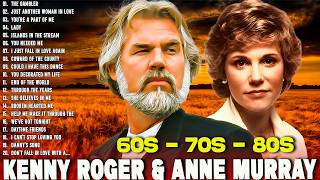 Kenny Rogers & Anne Murray Greatest Hits Full Album🤠Best Classic Country Songs 60s 70s🌷Country Due