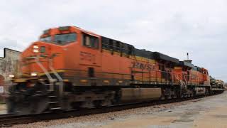 MILITARY TRAIN! Railfanning in Tupelo and Nettleton, MS. 3/17/2024