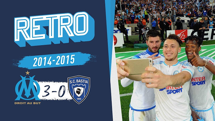 OM 3 - 0 Bastia | La fin d'une saison 🔥🇦🇷