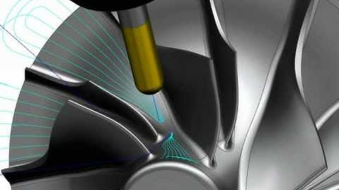 Siemens PLM - Demonstration of NX Turbomachinery Milling software