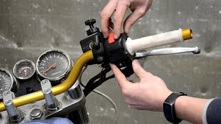 Installing Renthal Road Low Handlebars on a '97 Suzuki Bandit GSF1200S - OEM Comparison & Review