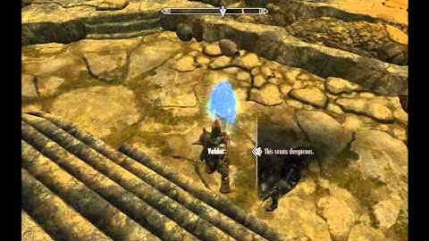 Elder Scrolls Skyrim Evil in Waiting Valthume Tomb and Shout Life Aura Whisper pt 3.avi