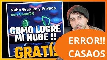 CasaOS no se instala !!!! Error al instalar CasaOS | ubuntu y debian | ERROR: 24.0.7