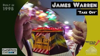 James Warren - Take Off | On Ride POV - Loughborough 09/11/17
Talk about one of the highlights of the fair!
(Not Xtreme. Not a single chance)
This was the first time I have been on a Technical Park Shake Off and it was certainly fun!
Apart from the fact that I was sat on the end seat and the restraint lock crushed my leg, and my GoPro chest harness had to be lifted to my neck level.
It was certainly great and wouldnt mind having another go soon!
Coaster Review ride rating: (8/10)
Filmed with the GoPro Session (4), and the supported with the GoPro Chest Mount accessory.
Loughborough,
09/11/17 James Warren - Take Off | On Ride POV - Loughborough 09/11/17