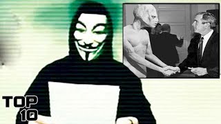 Top 10 Dark Government Coverups Leaked By Anonymous