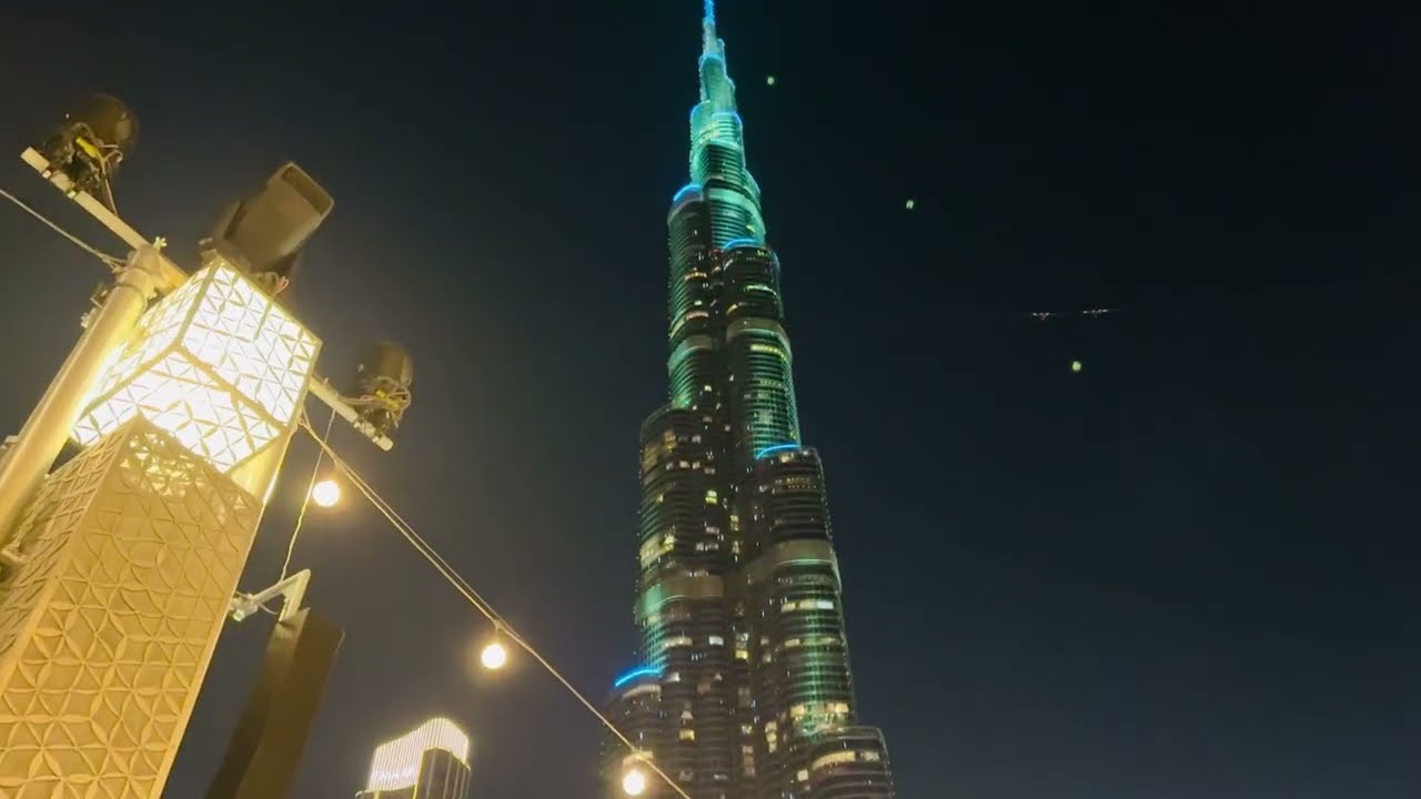 Dubai mall explore in Christmas 🎄new year in Burj Khalifa 🫶❤️