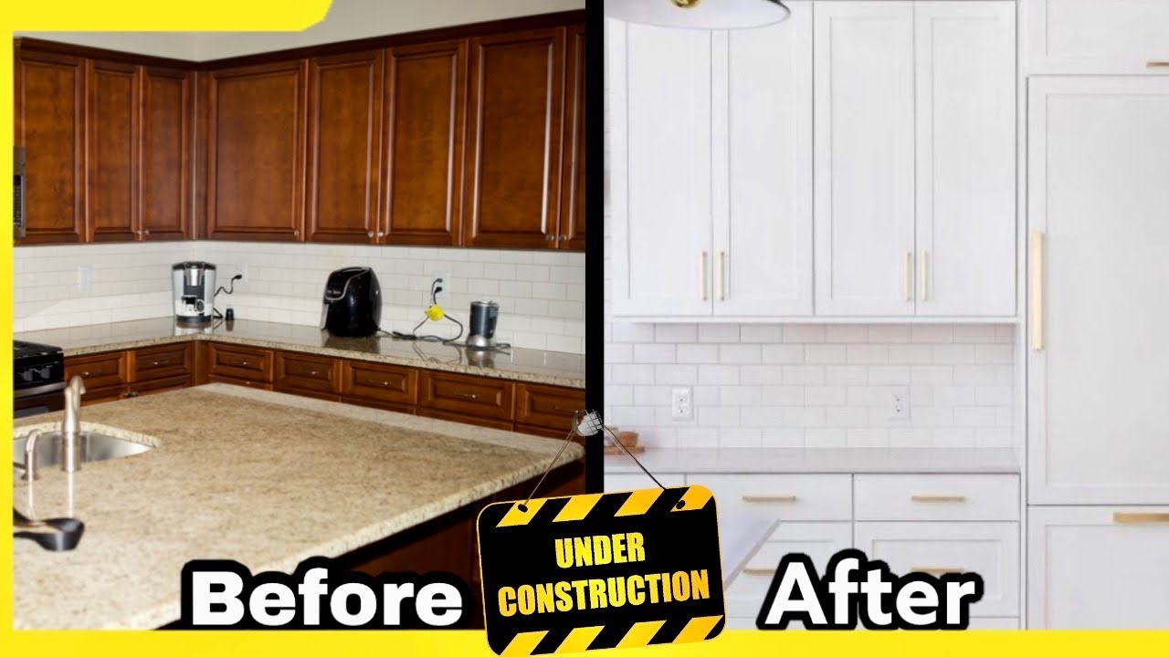 KITCHEN RENOVATION + PAINT WITH US!! YouTube