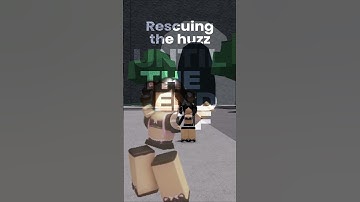 Rescuing the huzz || The Strongest Battleground #thestrongestbattlegrounds #roblox #pvp