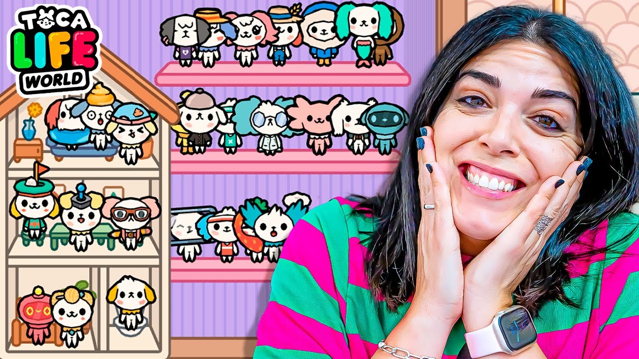 ENCUENTRO TODOS los CRUMPETS en TOCA LIFE WORLD!