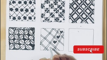 types of grid netting pattern | 36 netting pattern | filler elements for bridal mehndi