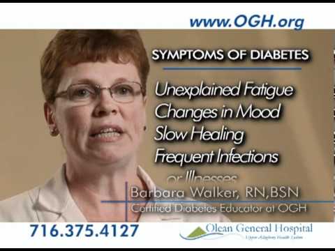 Olean General Hospital, Diabetes commercial and Video on Demand