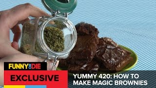 Yummy 420 How To Make Magic Brownies