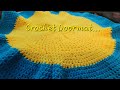 #diy #crochet Daylight Doormat yarn #beautiful #handmade