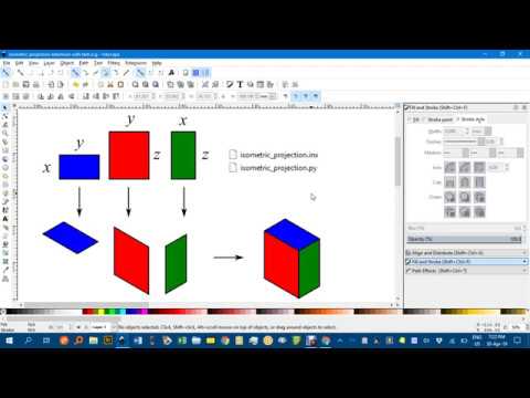 Isometric projection extension
