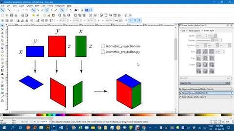 Isometric projection extension