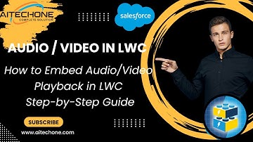 Embedding Audio and Video Playback in Salesforce Lightning Web Components (LWC):A Step-by-Step Guide