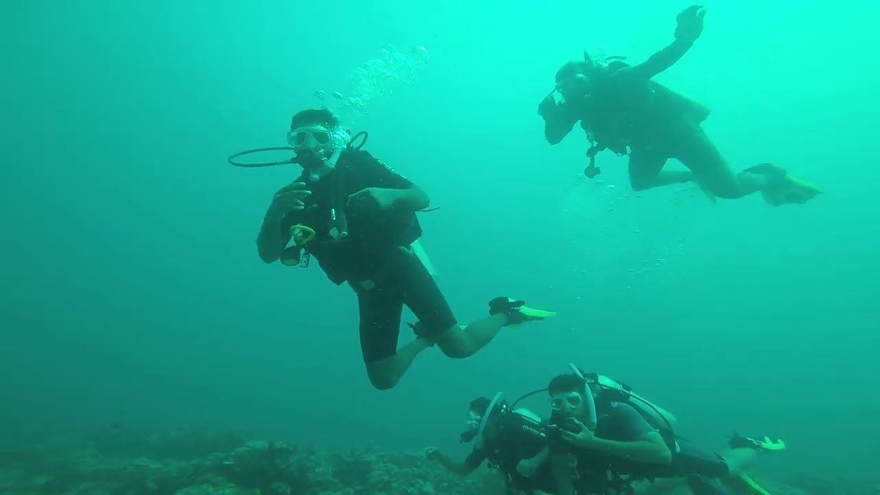 Scuba Diving #lakshadweep 