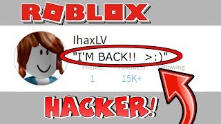 THIS FAMOUS ROBLOX HACKER IS BACK
