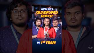 How to Build a Quadruped Robot? | First-Year Robotics Students Explain