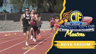 2025 TF - CIF-Southern Section Ford Masters Track & Field Meet - Boys 4x800 Relay