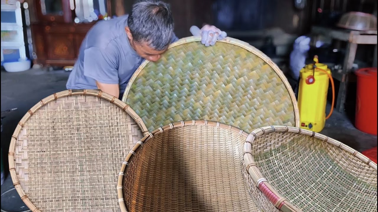 竹ざる・竹かご作りから市場販売まで｜伝統竹細工の全工程