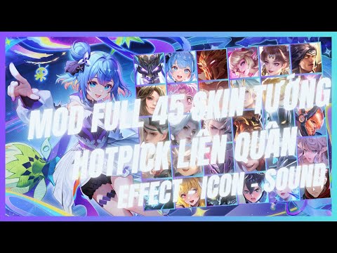 Hướng dẫn mod 45 skin Liên Quân sau cập nhật 14/12 Lễ hội Giáng Sinh S4 2024 trên Android iOS
