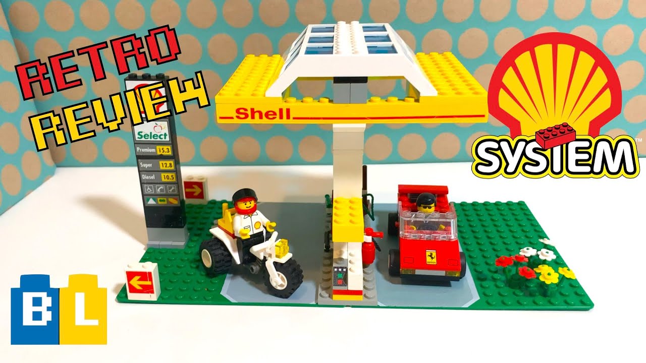 LEGO - 1256 - Shell Service Station ⛽️ - Retro review! -