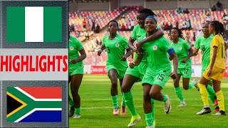 South Africa vs Nigeria Highlights | Olympic Women's Football Qualifiers | 4.9.2024