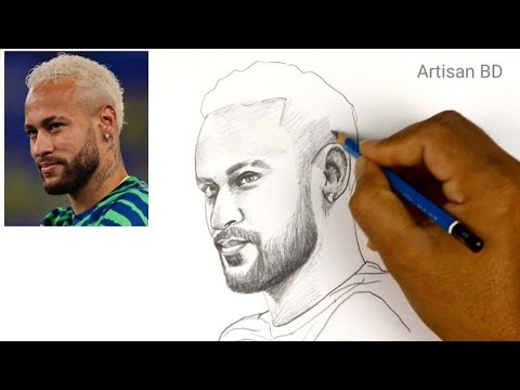 Learn How to Draw Neymar with Step-by-Step Tutorial