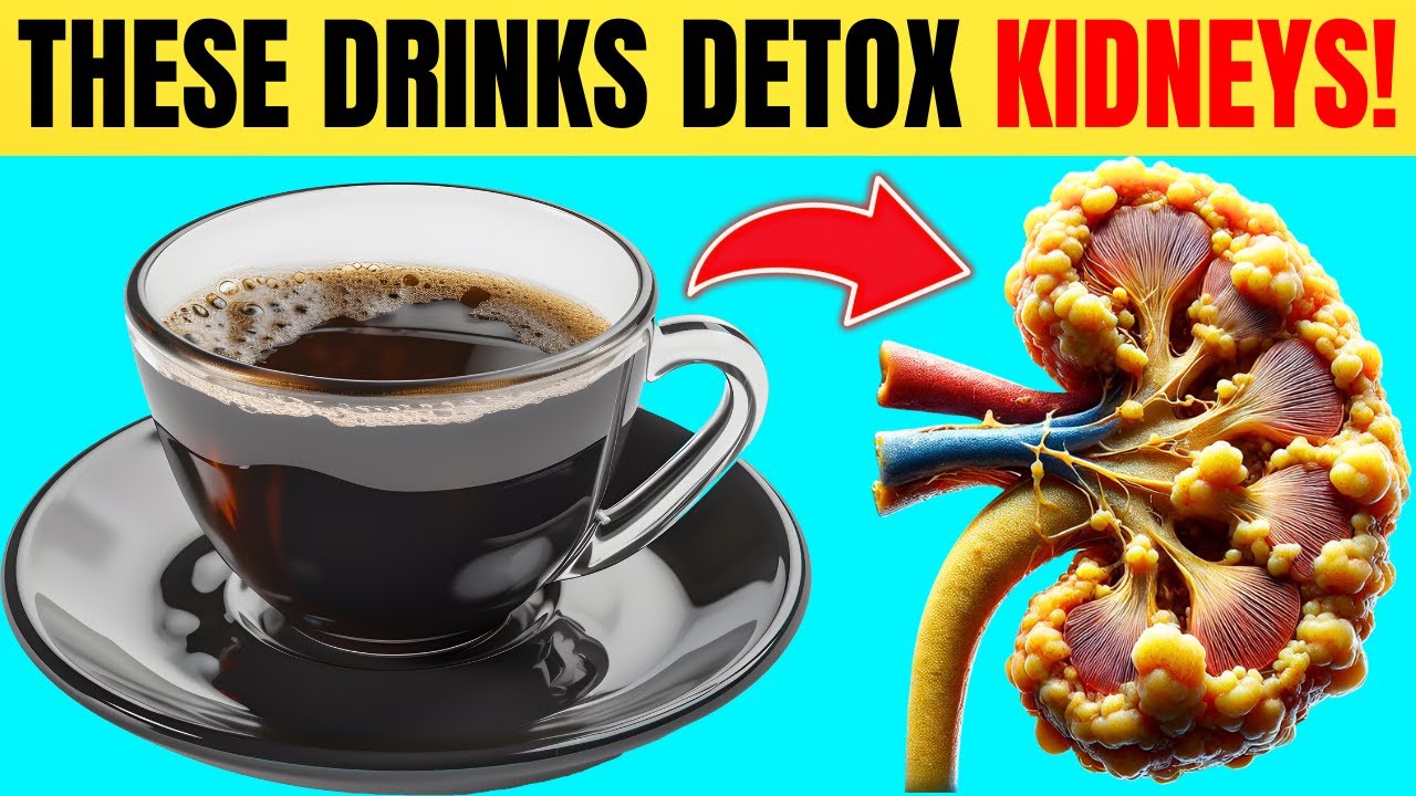 BEST 10 Drinks To DETOX and CLEANSE Your Kidneys FAST - YouTube