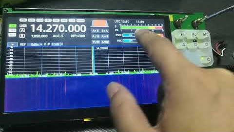 Xiegu G90 optional control head in development